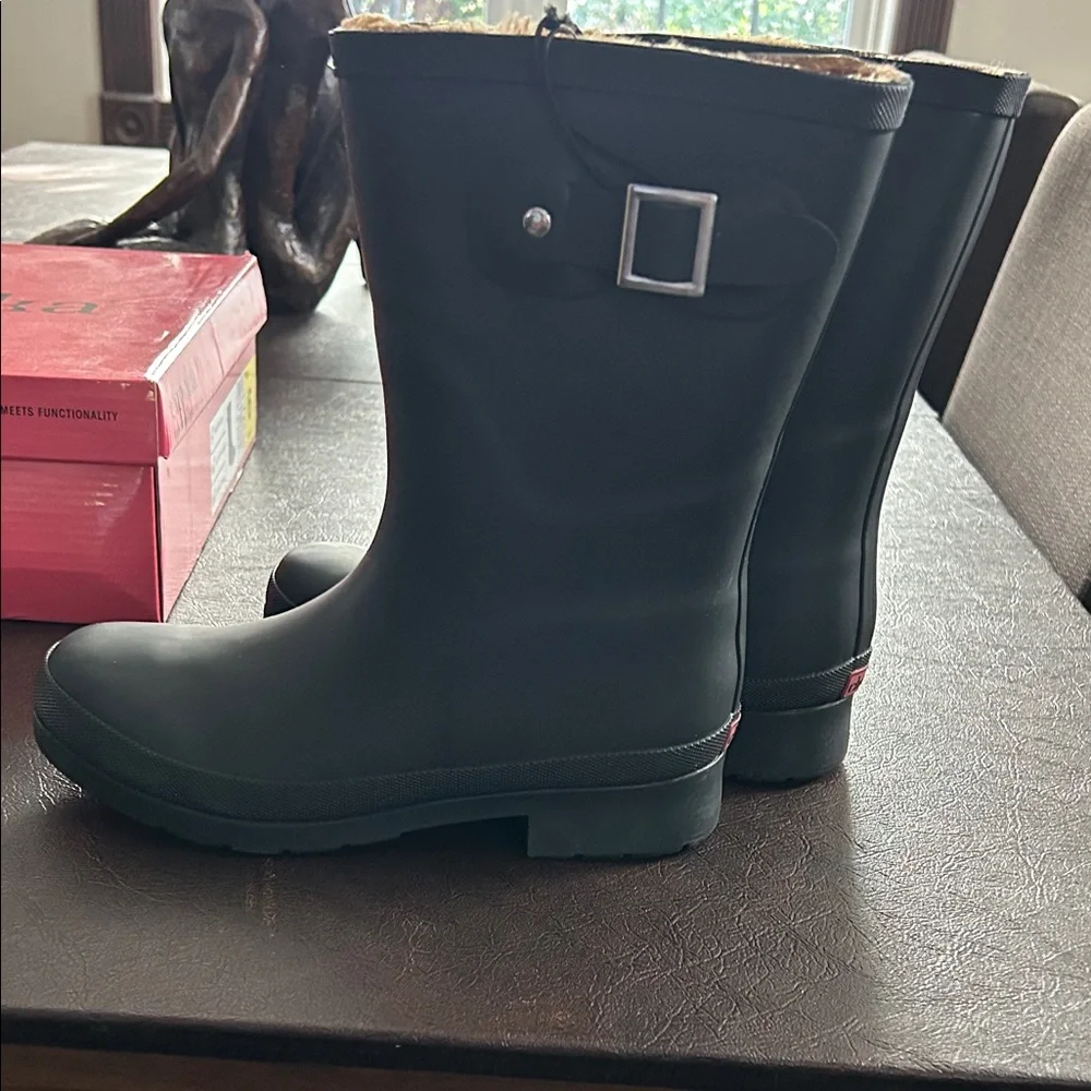 Chooka Black Women's Winter Boots-Size 6-waterproof-plush lining - Picture 8 of 10